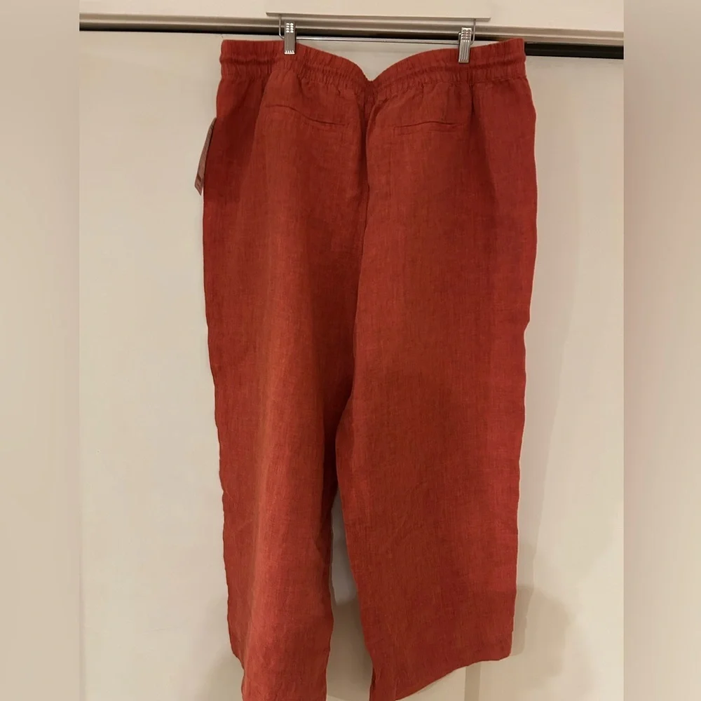Athleta Rust Wide Leg Pants